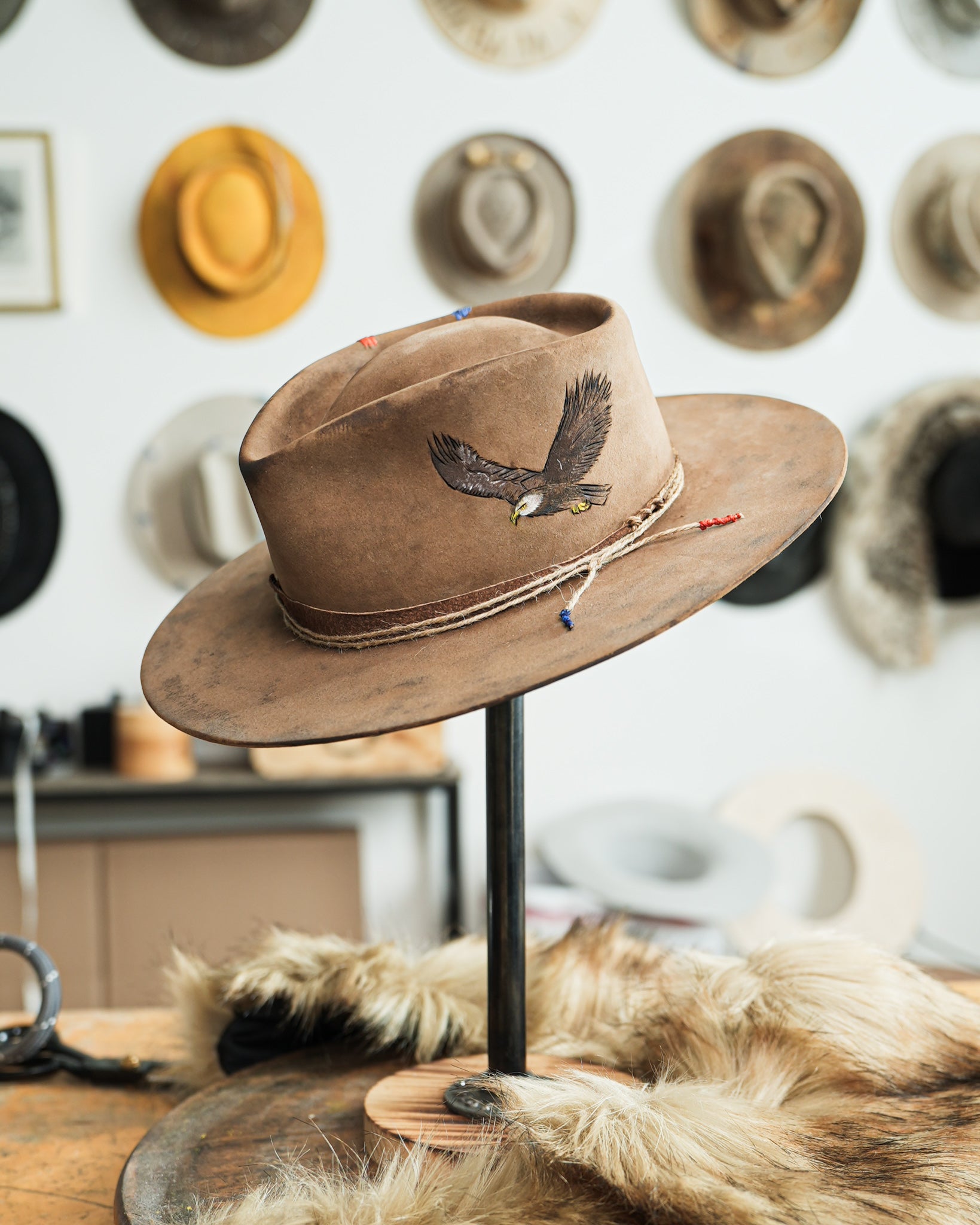 Brimmed Hats Handmade Fedora Hats Felt Fedora Custom Made Fedora