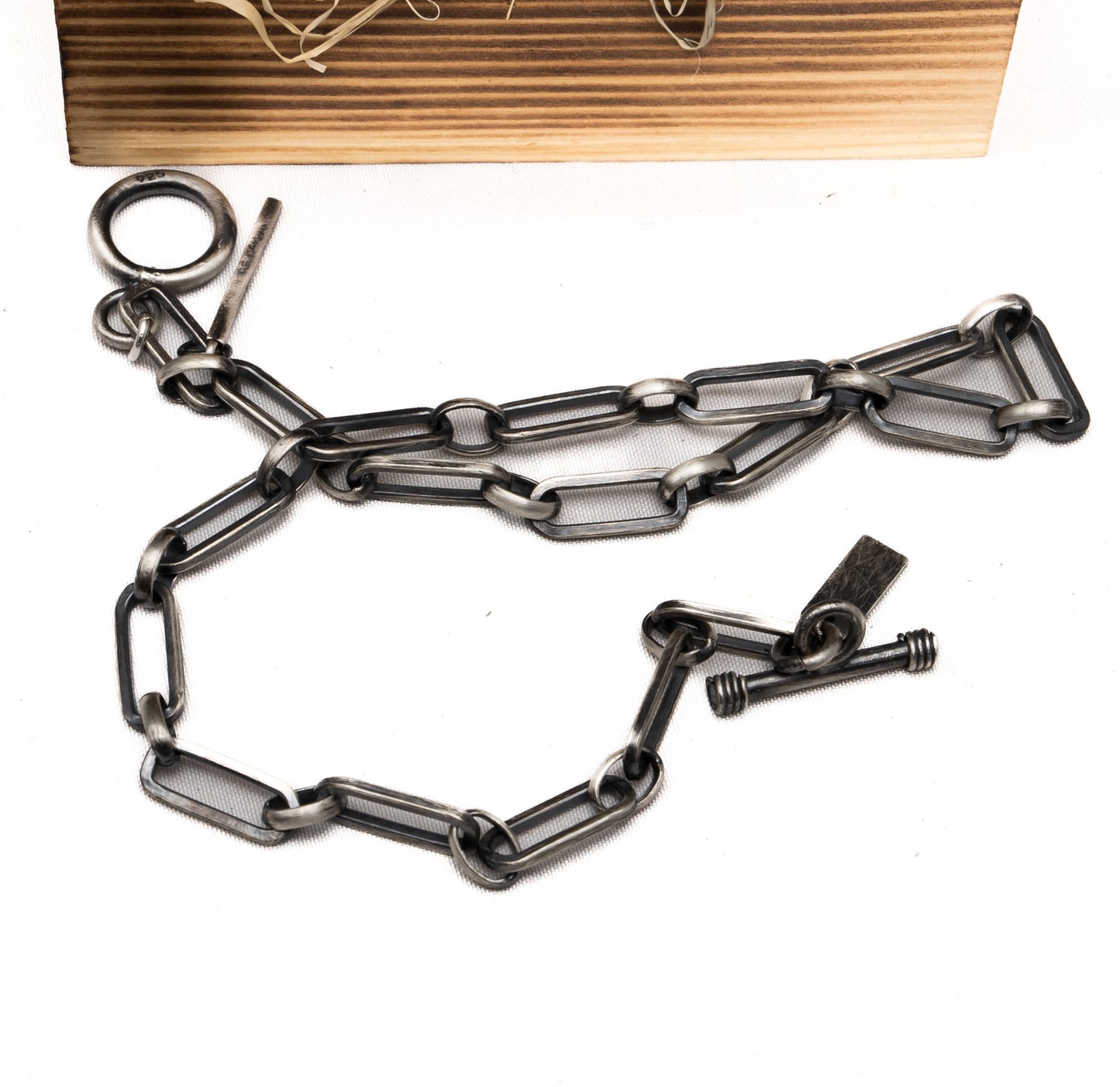 925 SILVER PAPERCLIP BRACELET