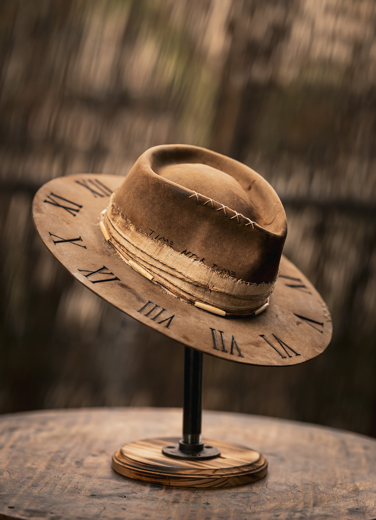 Ceramic clock hat