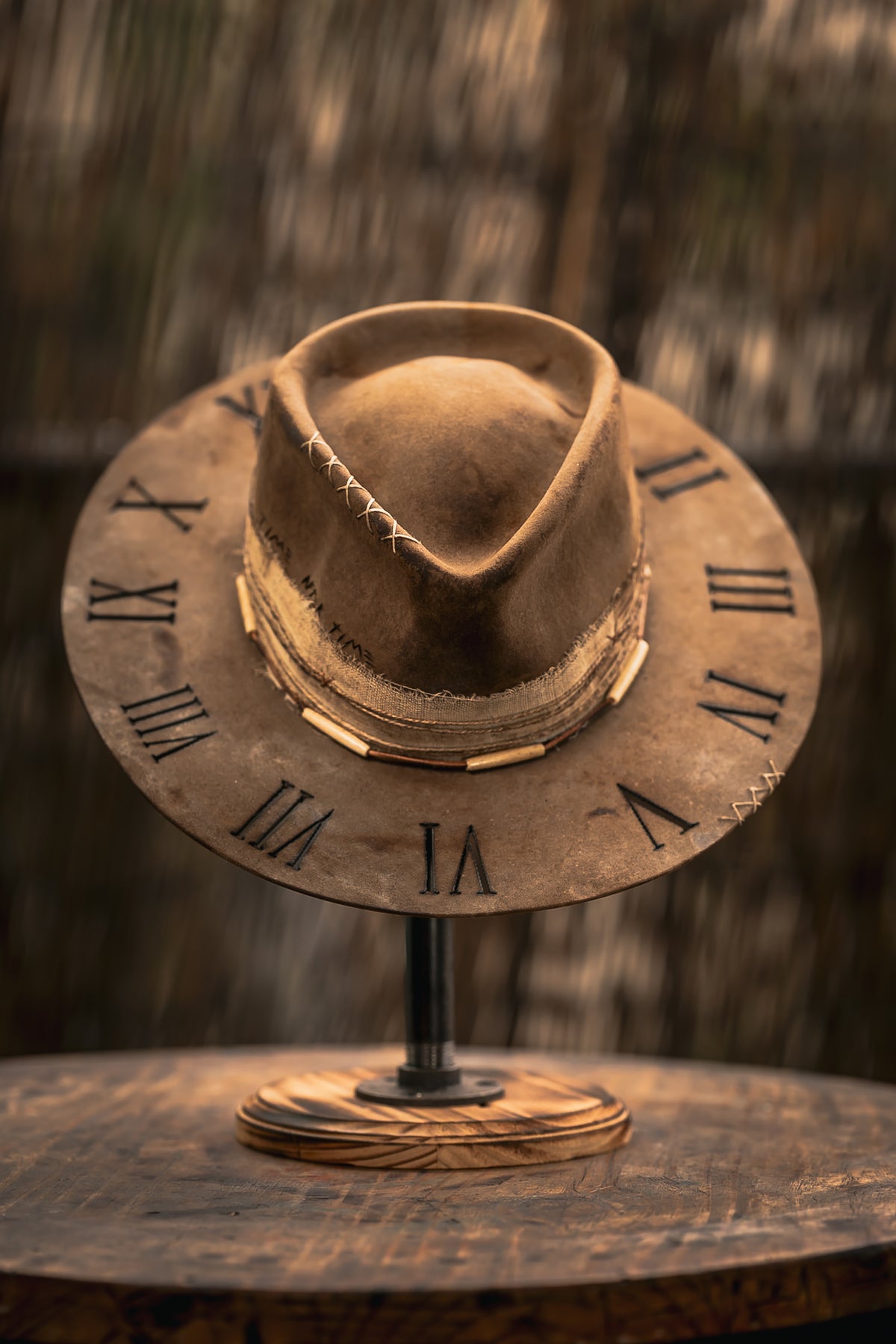 Ceramic clock hat