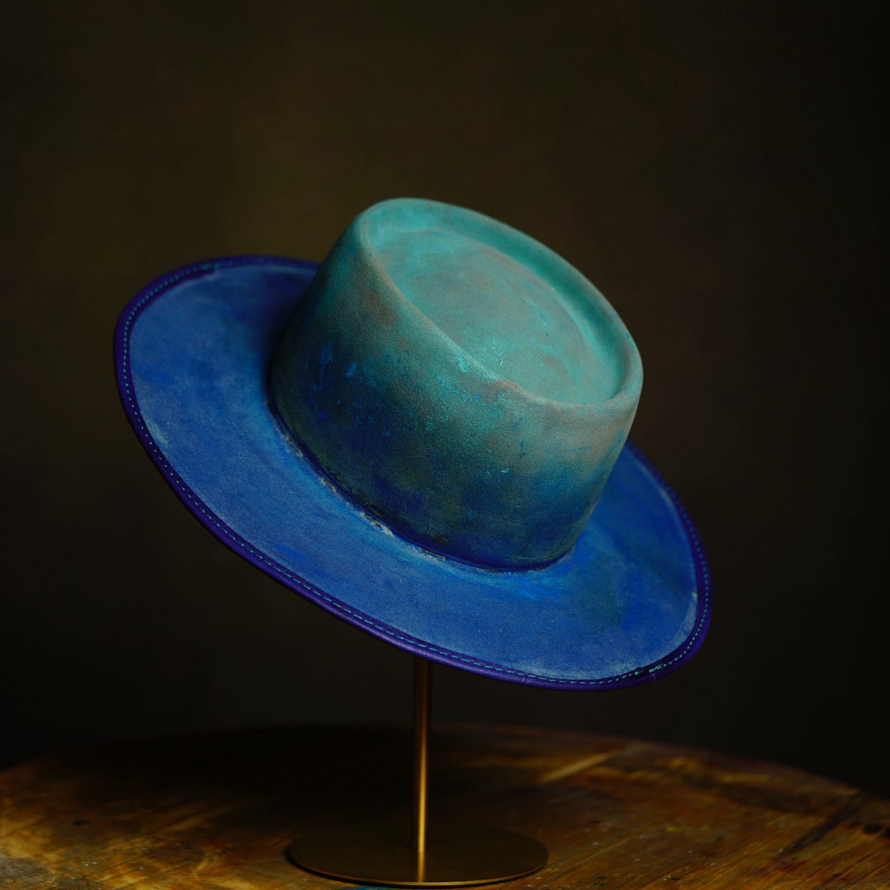 [Custom Handmade One of a kind hats]-[unisex fedora cowboy rare headwear felt hats]-[11.11HATS]