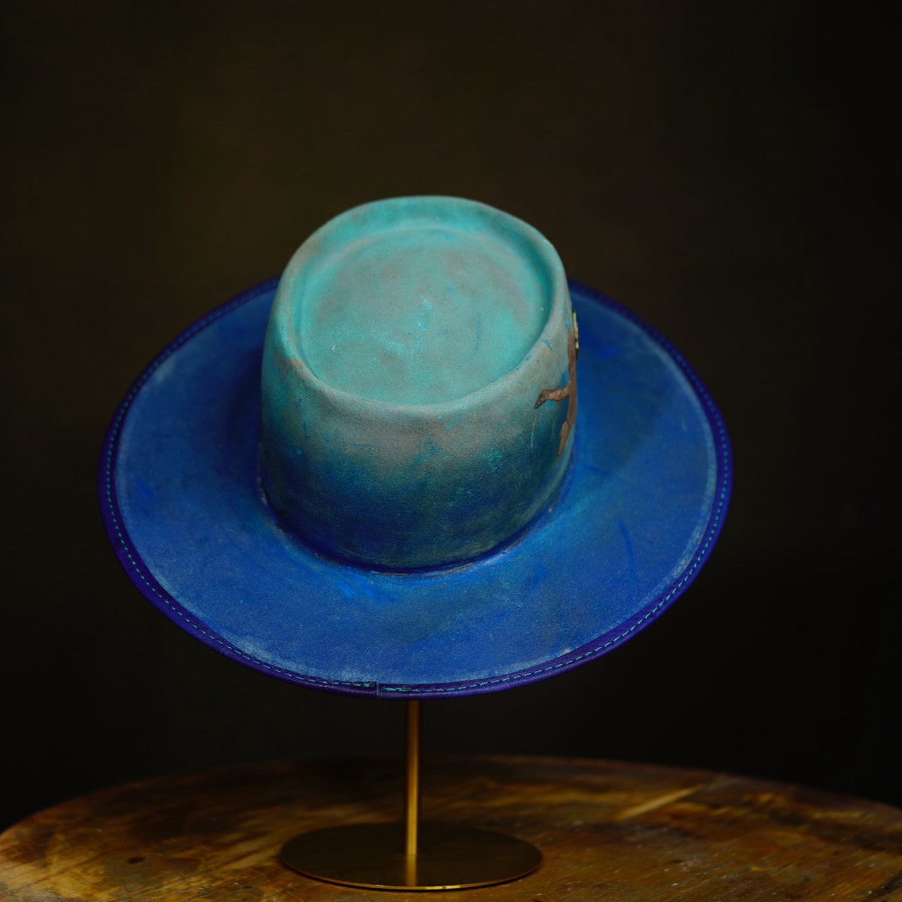 [Custom Handmade One of a kind hats]-[unisex fedora cowboy rare headwear felt hats]-[11.11HATS]