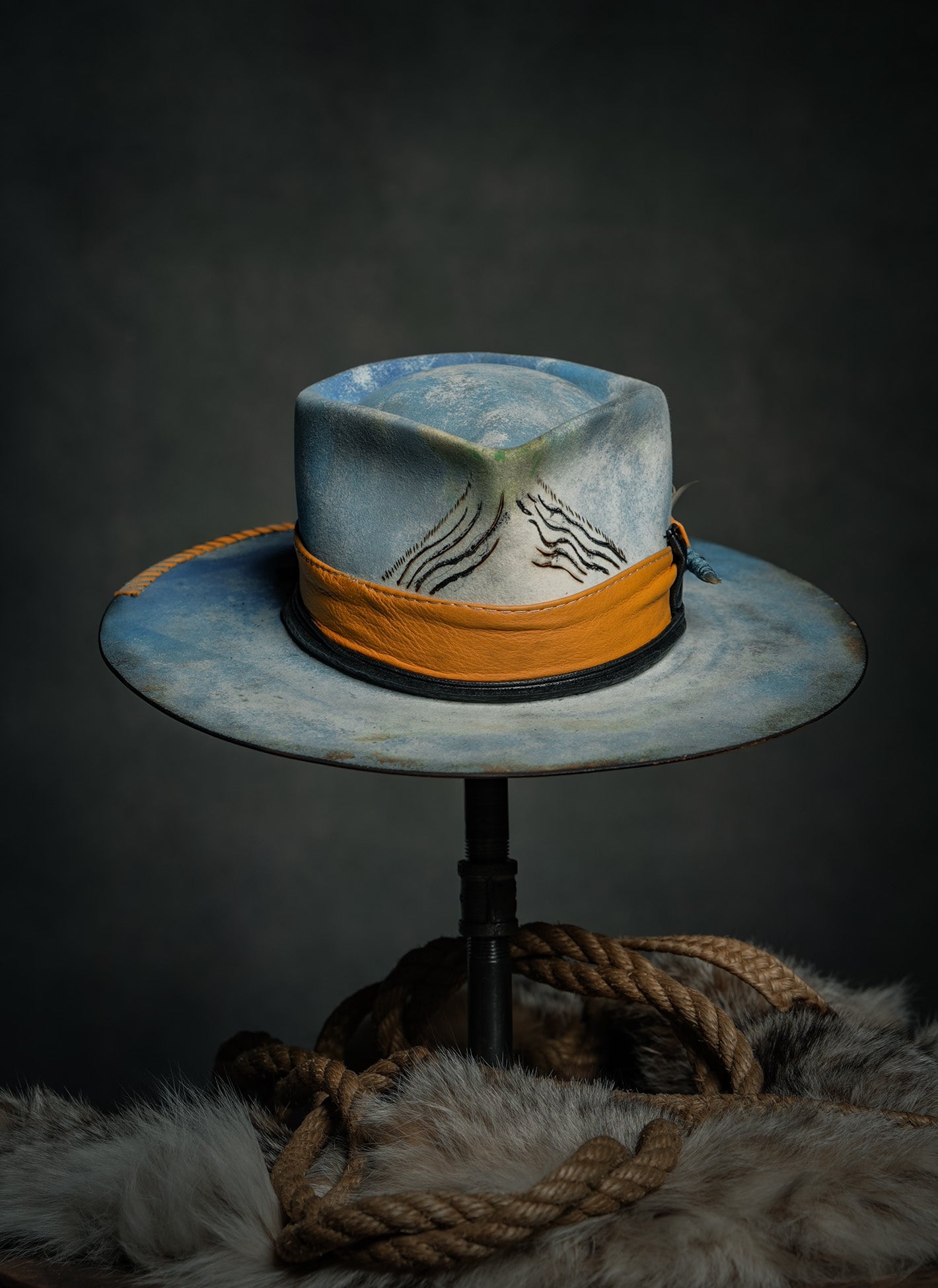 Guacamaya azul y amarilla