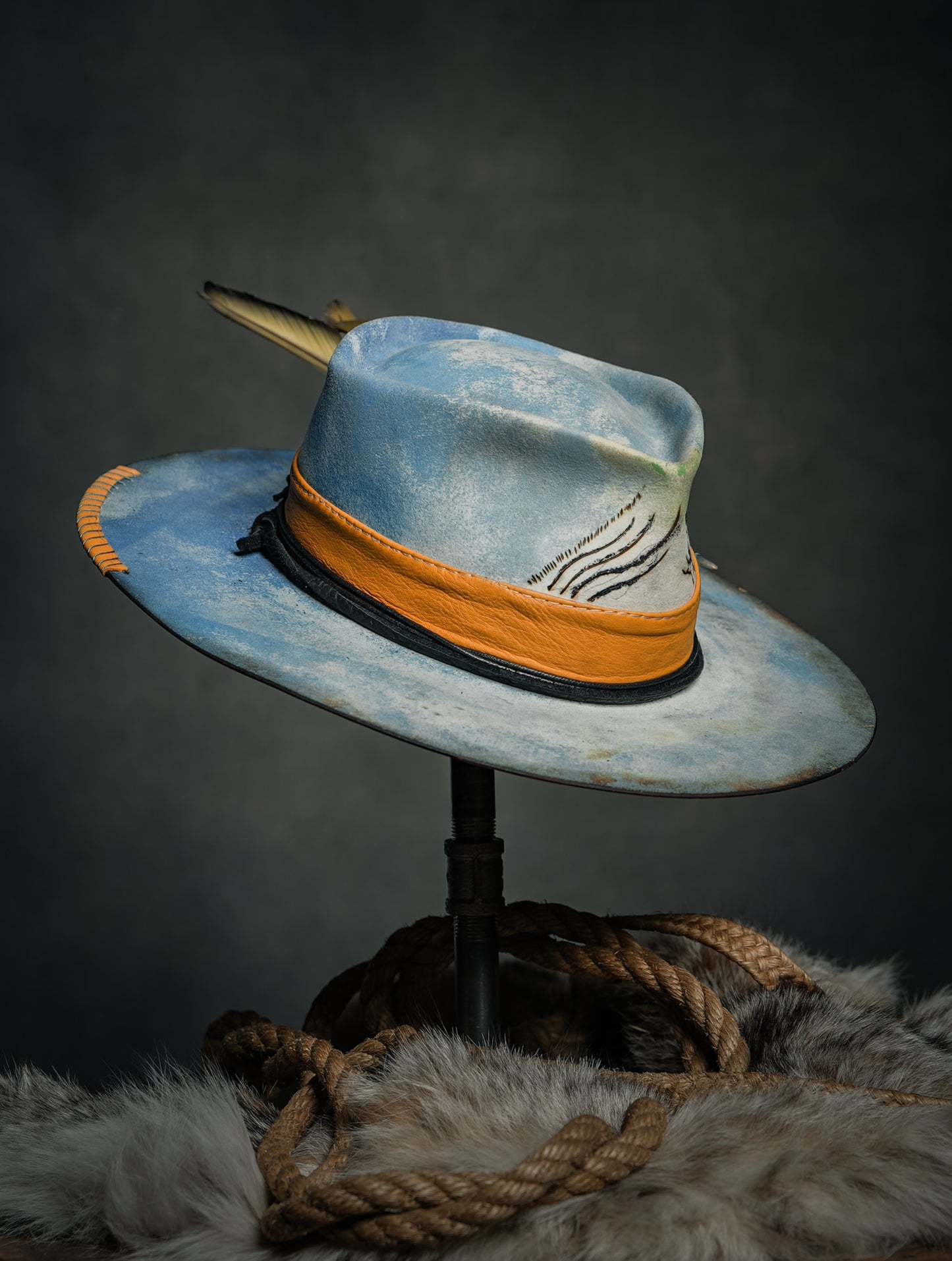 Guacamaya azul y amarilla