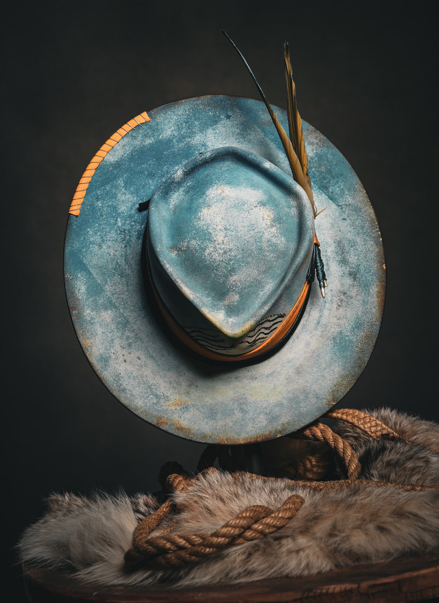 Guacamaya azul y amarilla