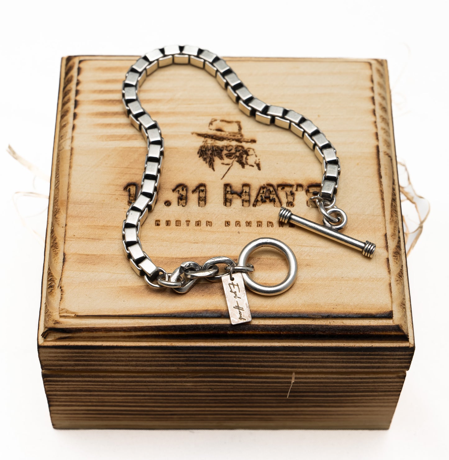 925 SILVER BOX BRACELET