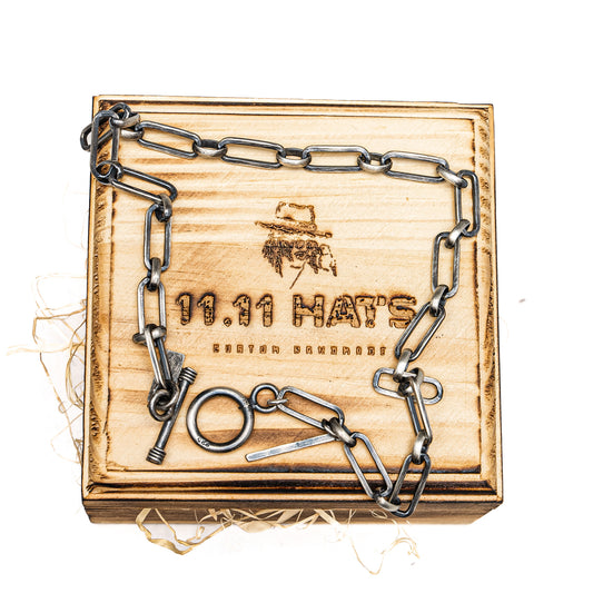 925 SILVER PAPERCLIP BRACELET