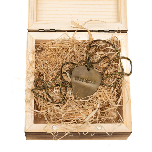 BRASS GUITAR PICK NECKLACE