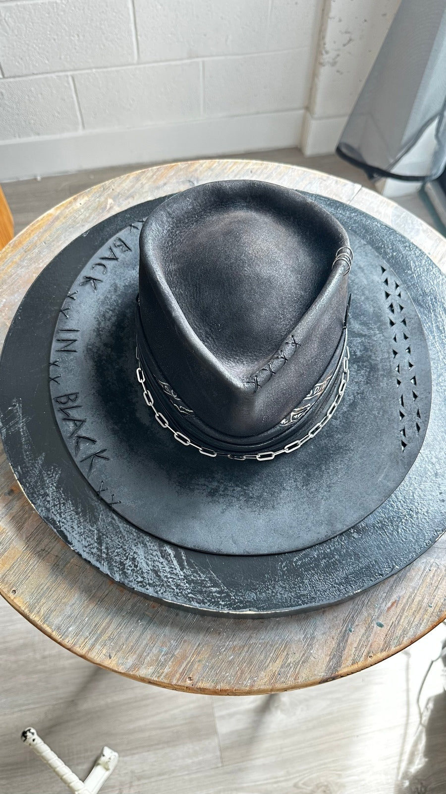 [Custom Handmade One of a kind hats]-[unisex fedora cowboy rare headwear felt hats]-[11.11HATS]